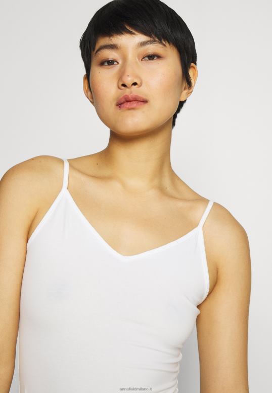 TX2DF481 donne Anna Field Top da 5 pezzi nero/bianco/grigio chiaro screziato