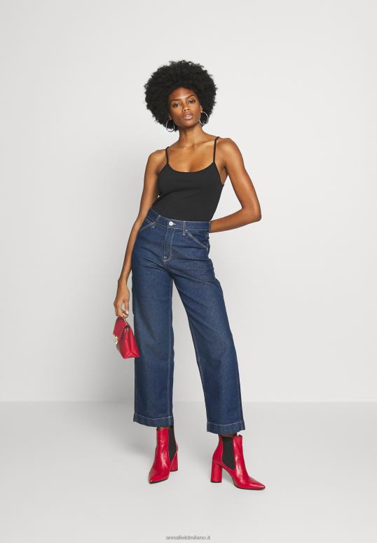 TX2DF483 donne Anna Field Parte superiore della confezione da 3 nero/nero/nero