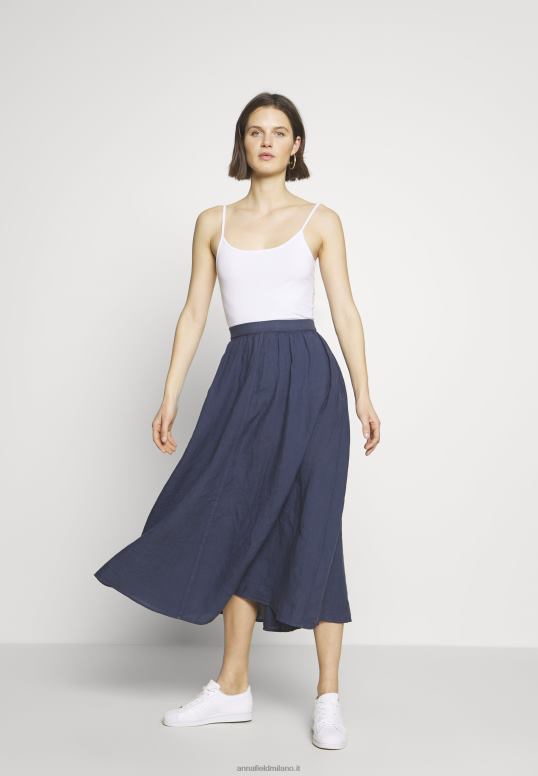 TX2DF484 donne Anna Field Confezione da 3 top bianco/navy/grigio chiaro