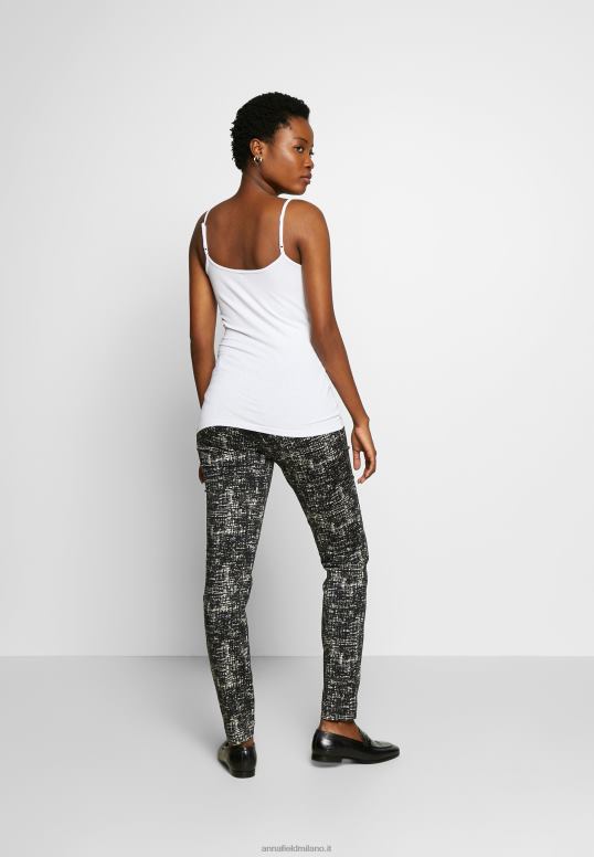 TX2DF510 donne Anna Field Parte superiore della confezione da 3 nero/bianco