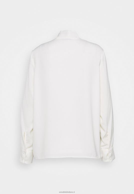 TX2DF521 donne Anna Field top a maniche lunghe bianco sporco