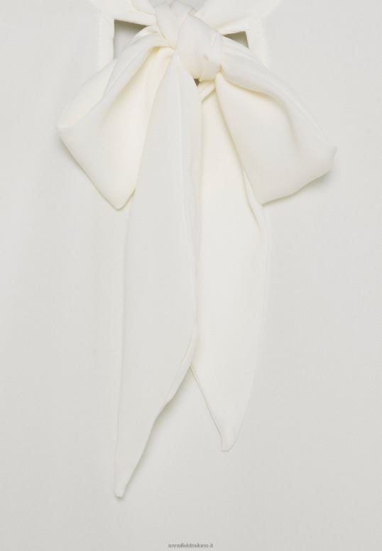 TX2DF521 donne Anna Field top a maniche lunghe bianco sporco