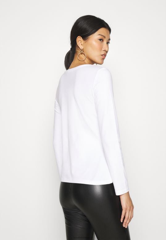 TX2DF543 donne Anna Field Confezione da 3 top a maniche lunghe nero/bianco/grigio chiaro screziato