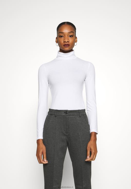 TX2DF551 donne Anna Field Confezione da 2 top a maniche lunghe nero/bianco