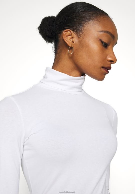 TX2DF551 donne Anna Field Confezione da 2 top a maniche lunghe nero/bianco