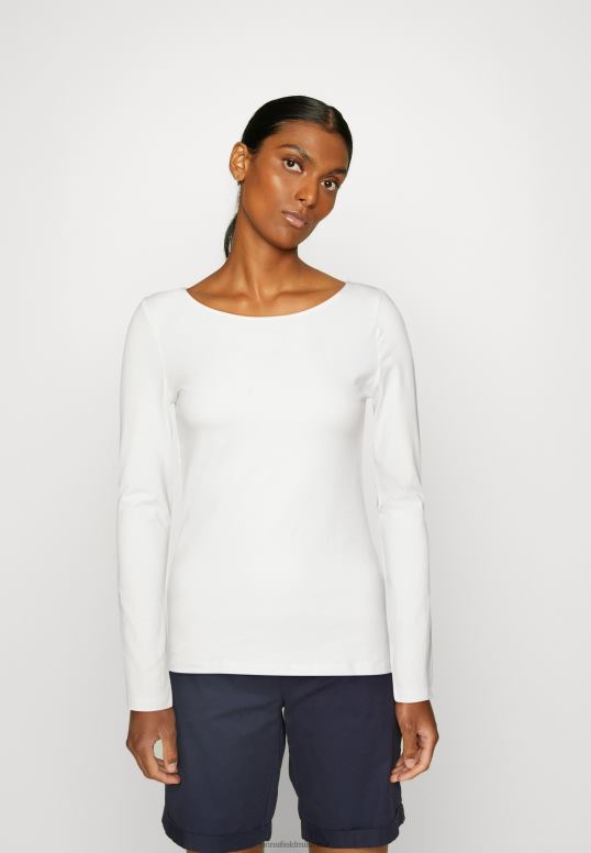 TX2DF584 donne Anna Field Confezione da 2 top a maniche lunghe marrone/bianco