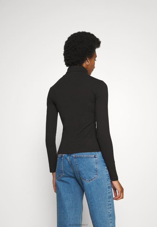 TX2DF588 donne Anna Field Confezione da 2 top a maniche lunghe nero