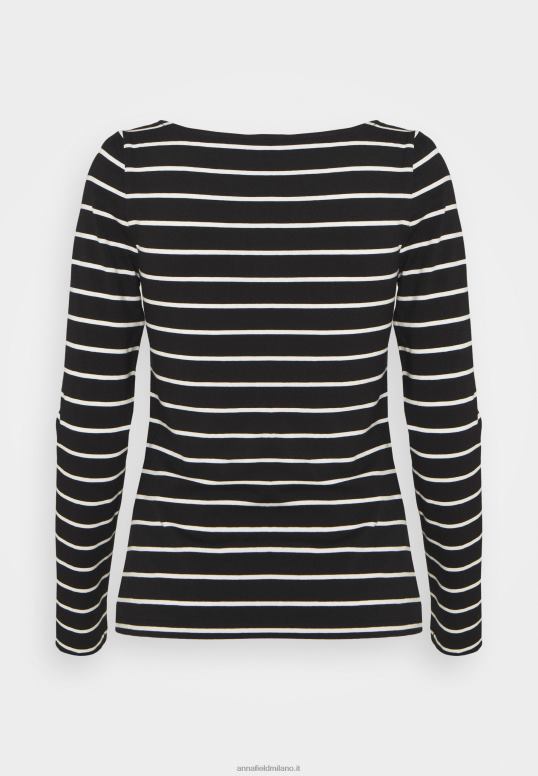 TX2DF591 donne Anna Field Confezione da 2 top a maniche lunghe nero