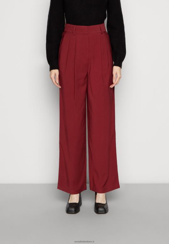 TX2DF606 donne Anna Field pantaloni bordeaux
