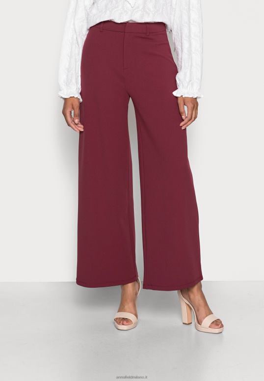 TX2DF628 donne Anna Field pantaloni rosso scuro