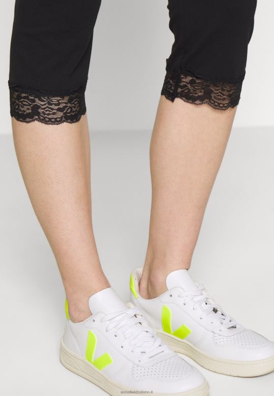 TX2DF655 donne Anna Field leggings capri con pantalone leggings in pizzo nero