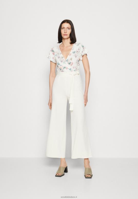 TX2DF880 donne Anna Field tuta beige/bianca