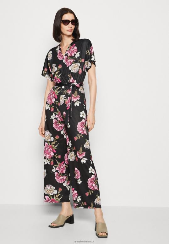 TX2DF888 donne Anna Field tuta nera/multicolore