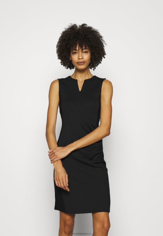 TX2DF111 donne Anna Field vestito a trapezio nero