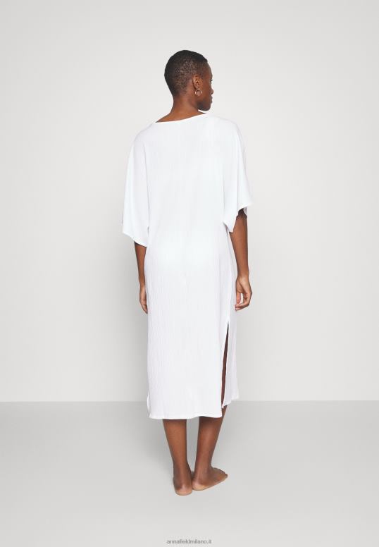 TX2DF222 donne Anna Field abito da spiaggia davanti a v maxi abito weiss