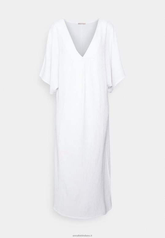 TX2DF222 donne Anna Field abito da spiaggia davanti a v maxi abito weiss