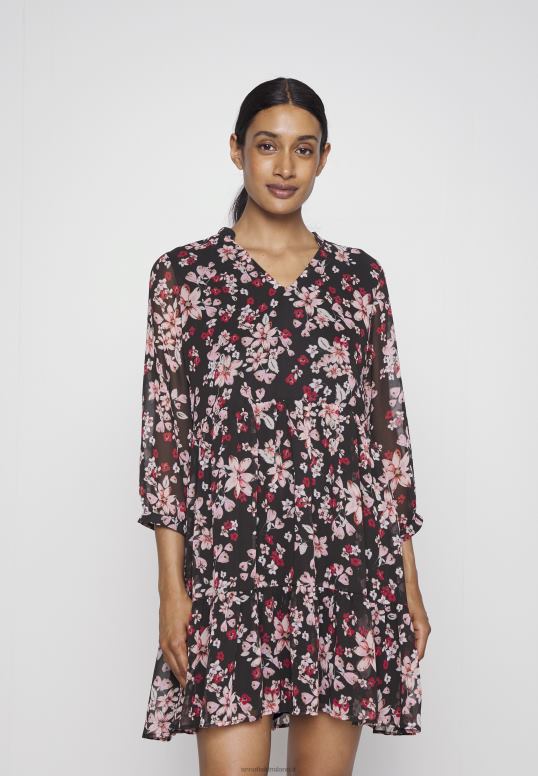 TX2DF31 donne Anna Field abito da giorno rosa/nero/multicolore