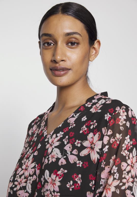 TX2DF31 donne Anna Field abito da giorno rosa/nero/multicolore