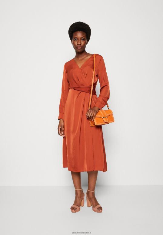 TX2DF54 donne Anna Field abito da cocktail abito da sera marrone