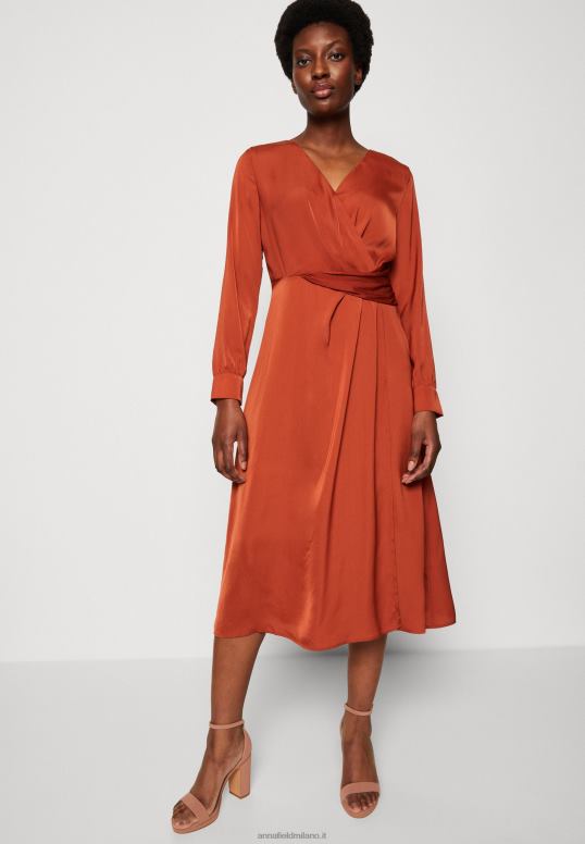 TX2DF54 donne Anna Field abito da cocktail abito da sera marrone