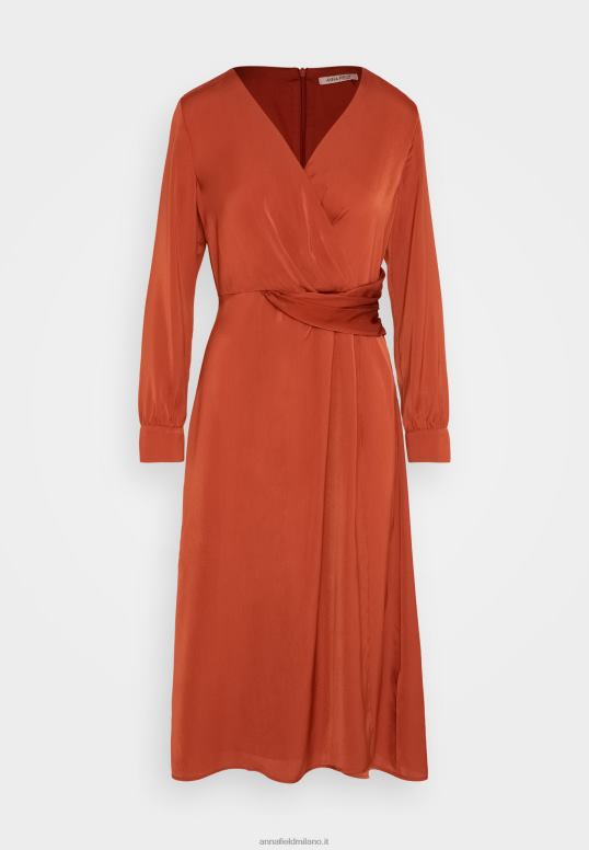 TX2DF54 donne Anna Field abito da cocktail abito da sera marrone