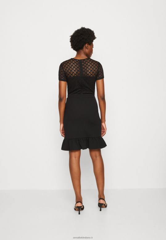 TX2DF60 donne Anna Field abito da cocktail abito da sera nero