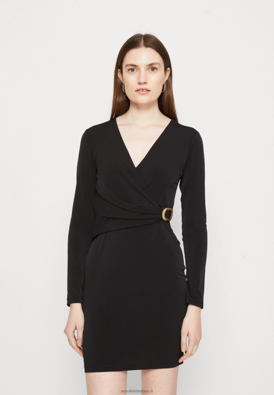 TX2DF66 donne Anna Field vestito di maglia nero