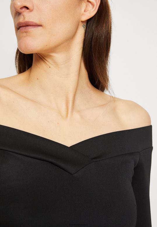 TX2DF71 donne Anna Field abito da cocktail abito da sera nero/viola