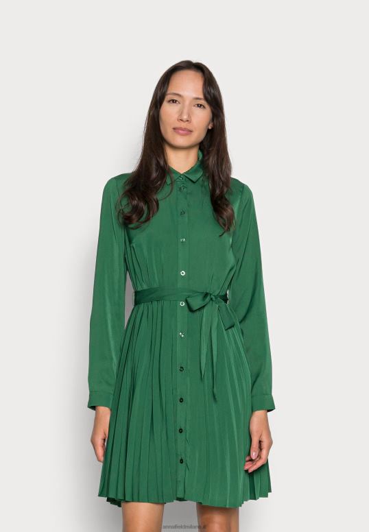 TX2DF80 donne Anna Field abito camicia verde scuro